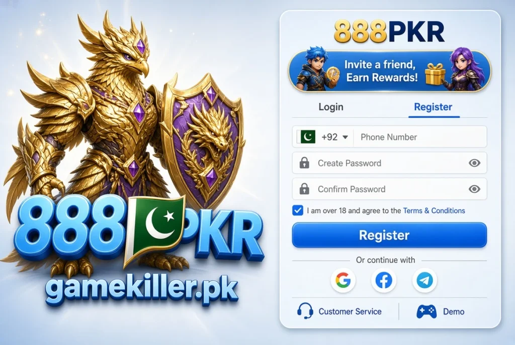 888PKR Game App
