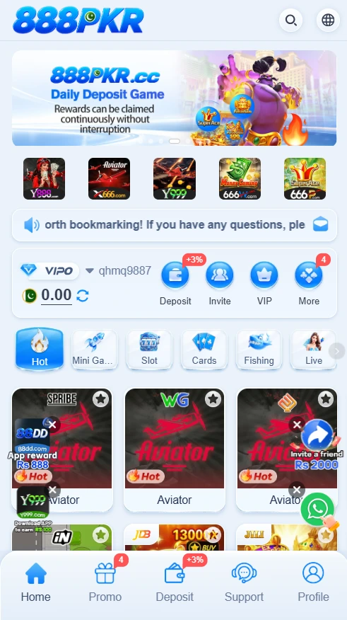 888pkr latest app