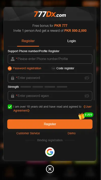 777DX App 
